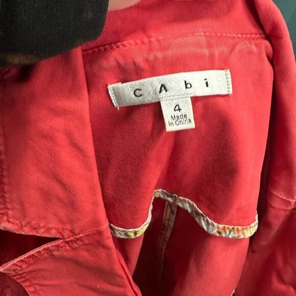 CAbi Red Boxy Jacket - Picture 3 of 5